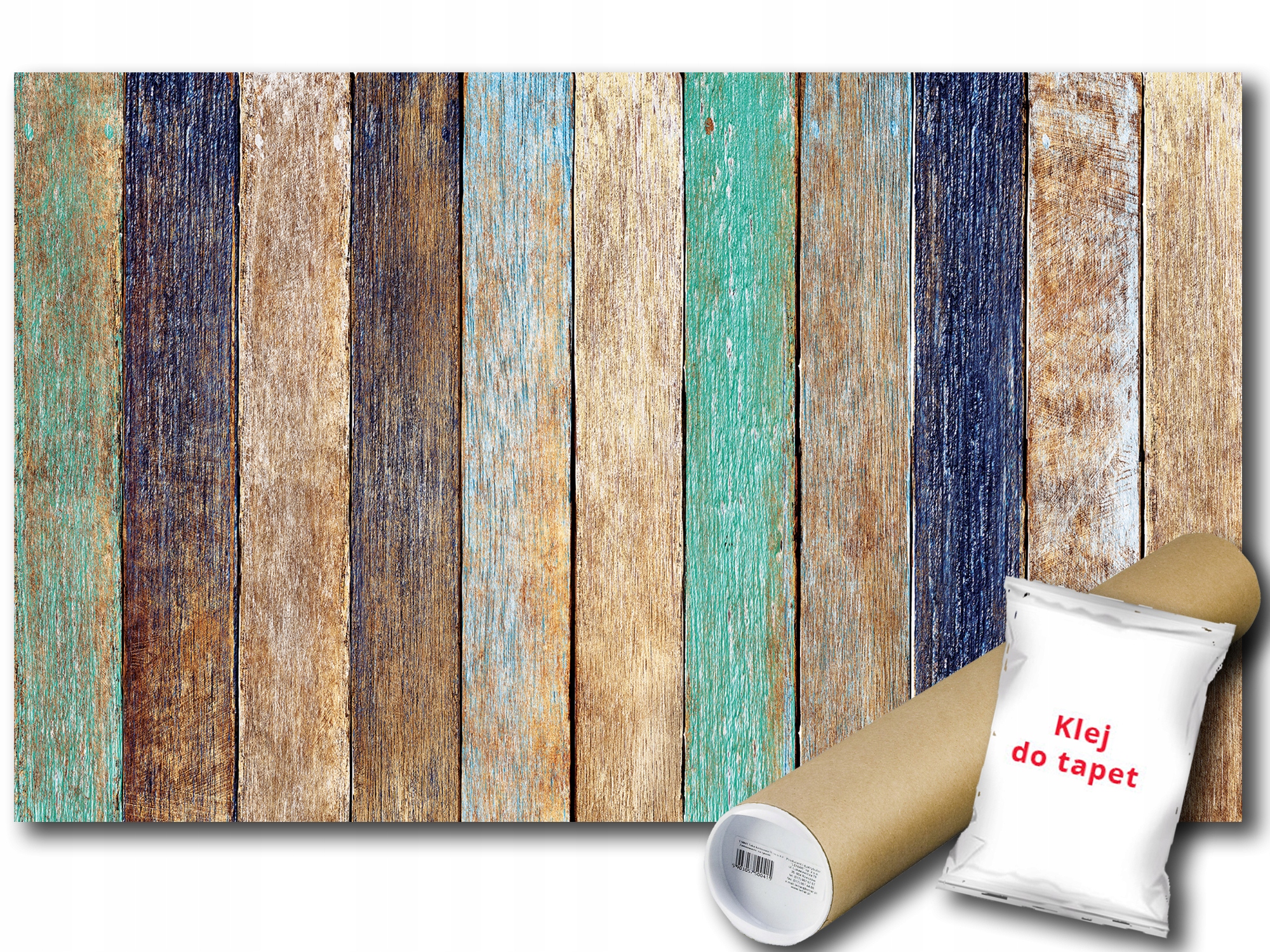 Fototapeta Farebné Dosky 6A F3XL 416x254 F1999