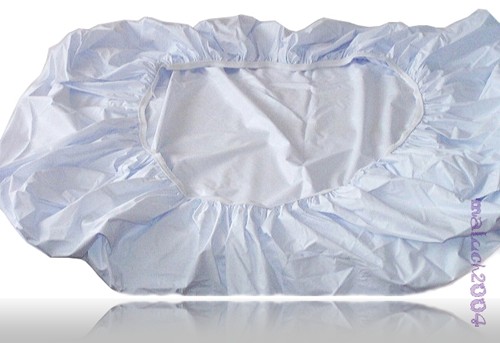 PRZEŚCIERADŁO NIEPRZEMAKALNE 200x160 200/160 gumka Kolor biały