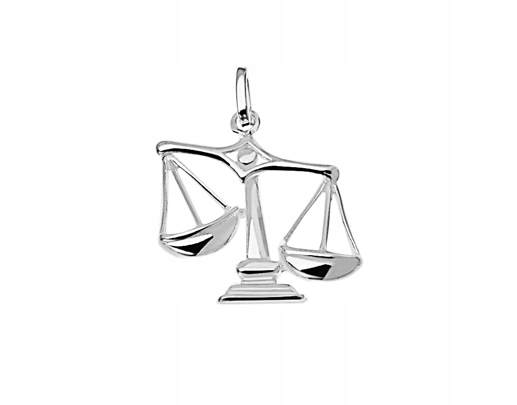 

Srebrny Wisiorek Znak Zodiaku Waga Srebro 925