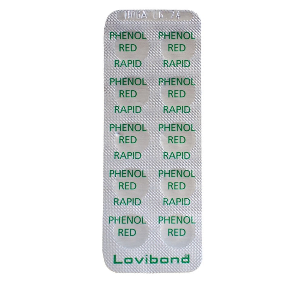 

Tabletki Do Badania pH Phenol Red 10 Tabletek