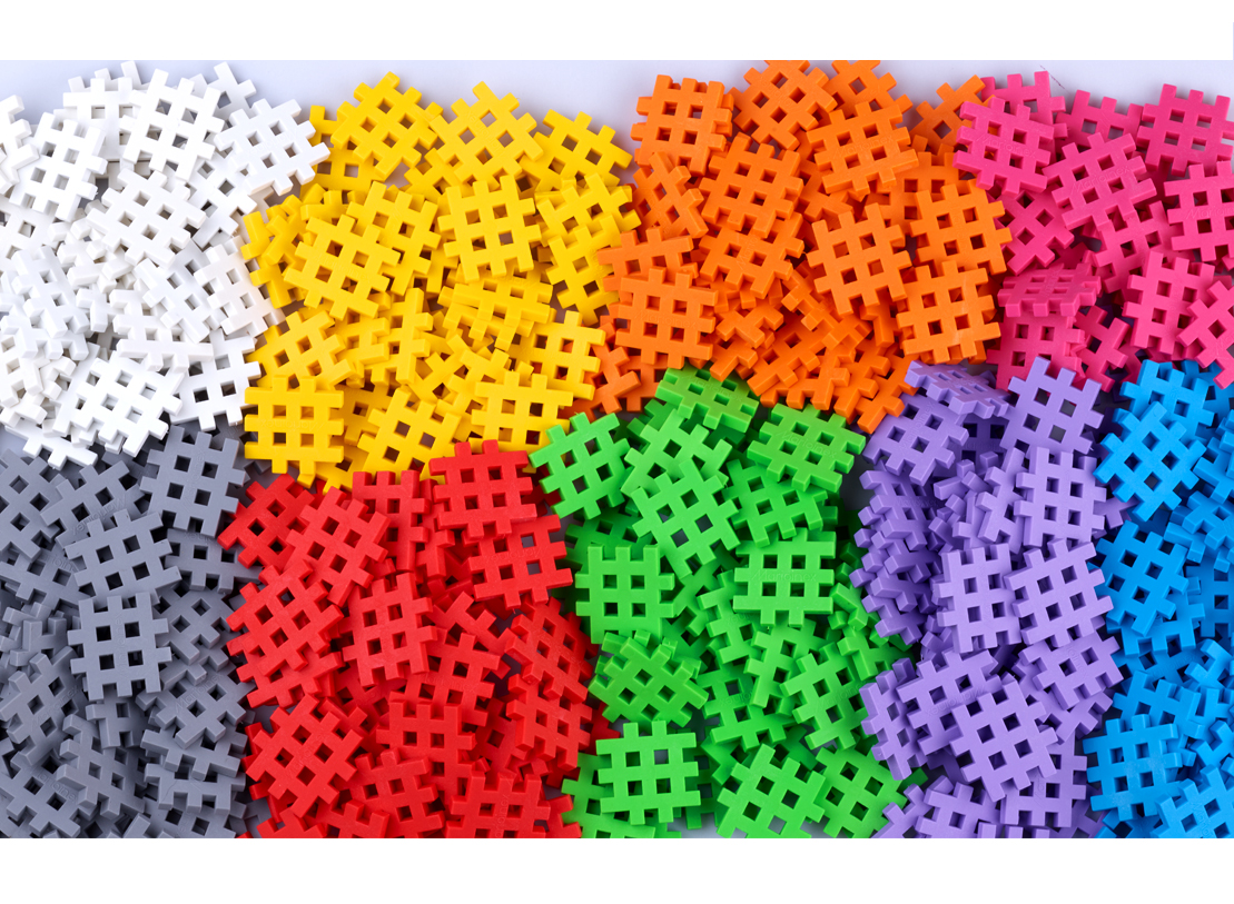 MARIOINEX KLOCKI MINI WAFFLE WAFLE 300 EL. Marka Marioinex