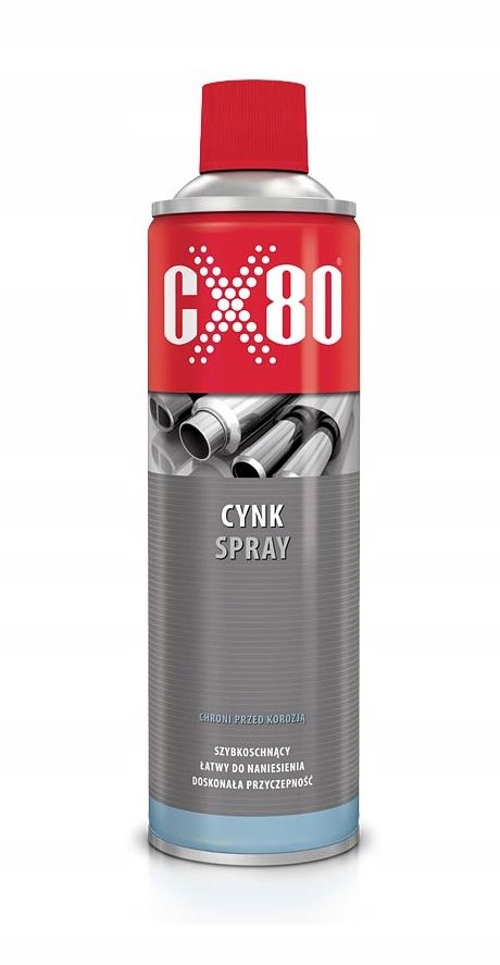 

Spray cynk CX80 500ml farba srebrna