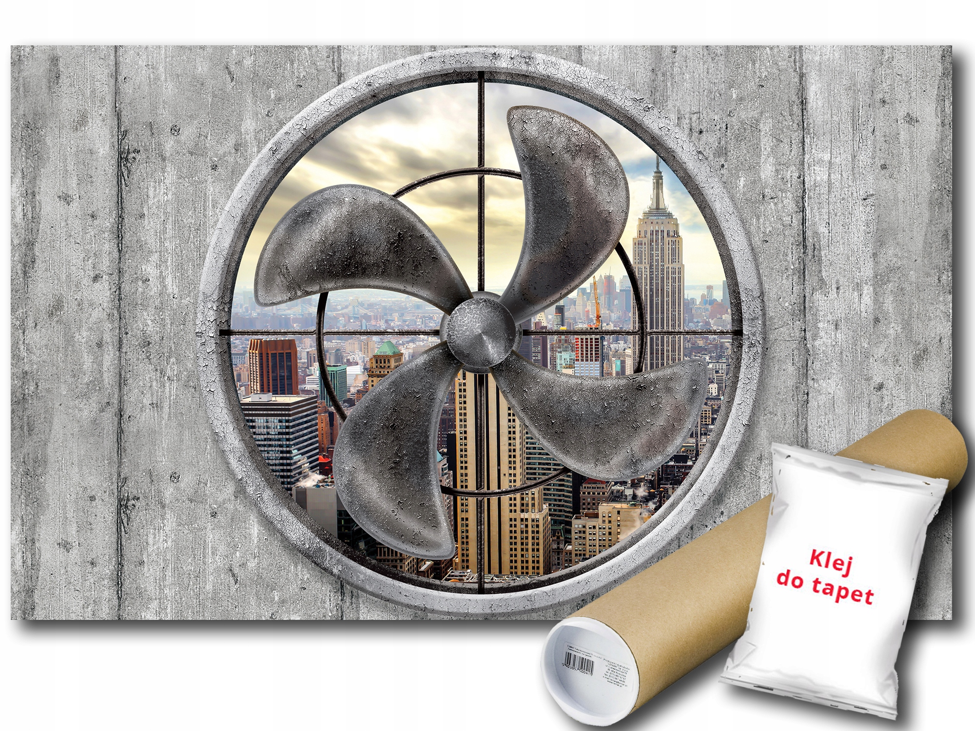 Fototapeta Zeď Beton 6E V4 254x184 F3094