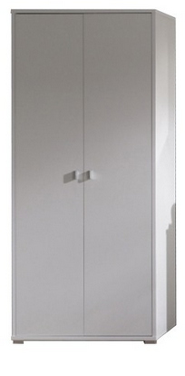 

Szafa wąska garderoba 85 cm biała / sonoma A05
