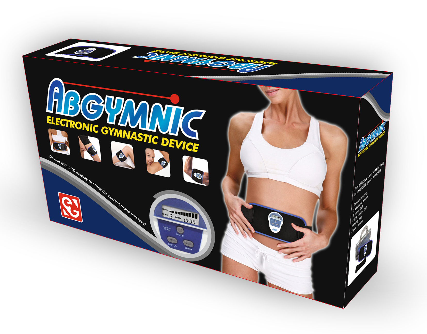 Pas na uda EMS - Super ABGYMNIC - oryginalny Rozmiar uniwersalny