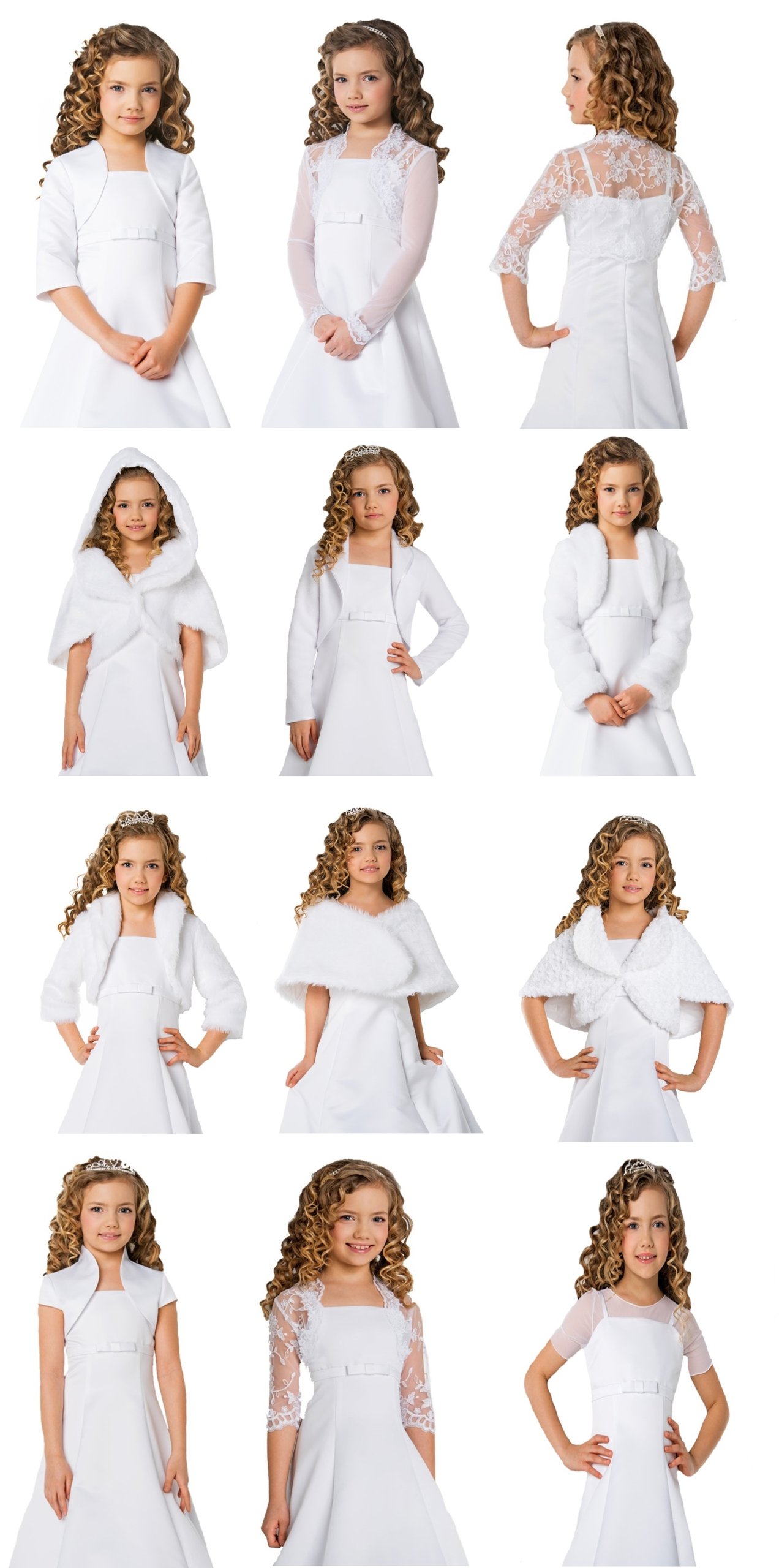 Bolerko komunijne sweterek futerko komunia 140 Rozmiar 140