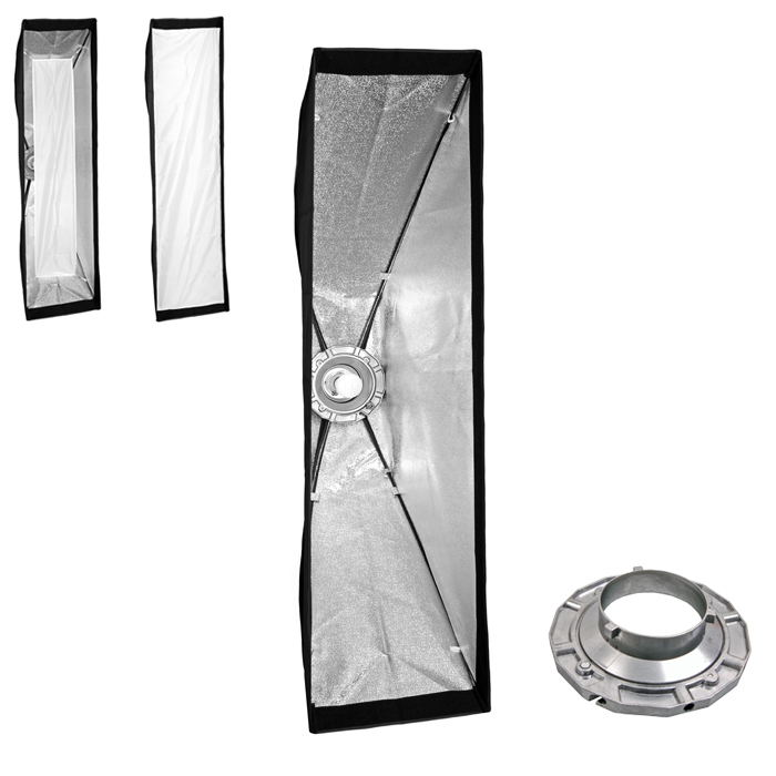 SOFTBOX 30x120 cm BOWENS 2 DYFUZORY STRIP Marka E-trade