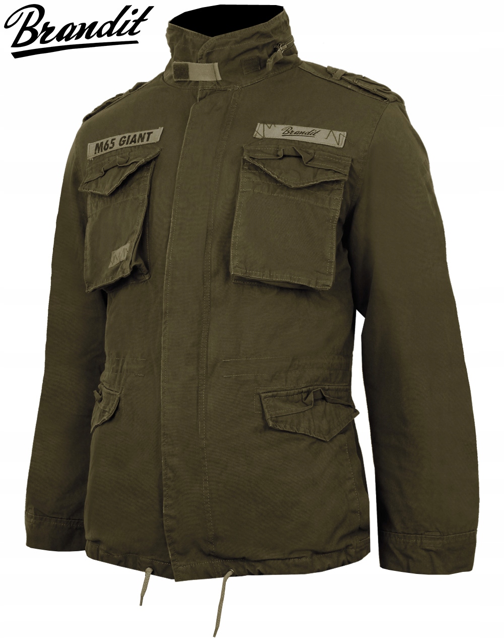 KURTKA MĘSKA WOJSKOWA BRANDIT M65 GIANT PARKA 3w1 OLIVE 6XL Rozmiar 6XL