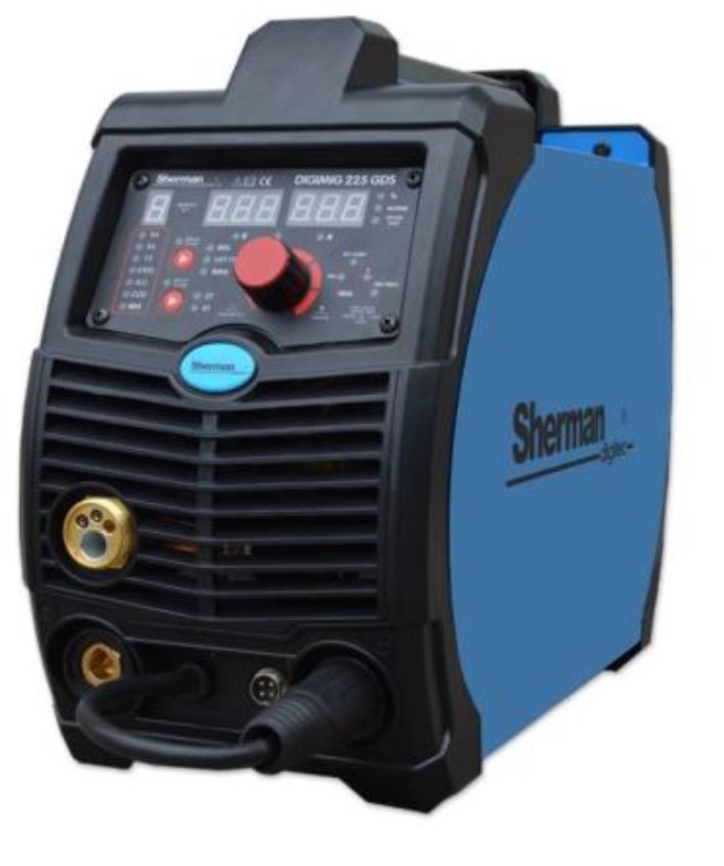 Spawarka MIGOMAT Sherman MIG 225 Synergia ZESTAW Kod producenta DIGIMIG 225GDS