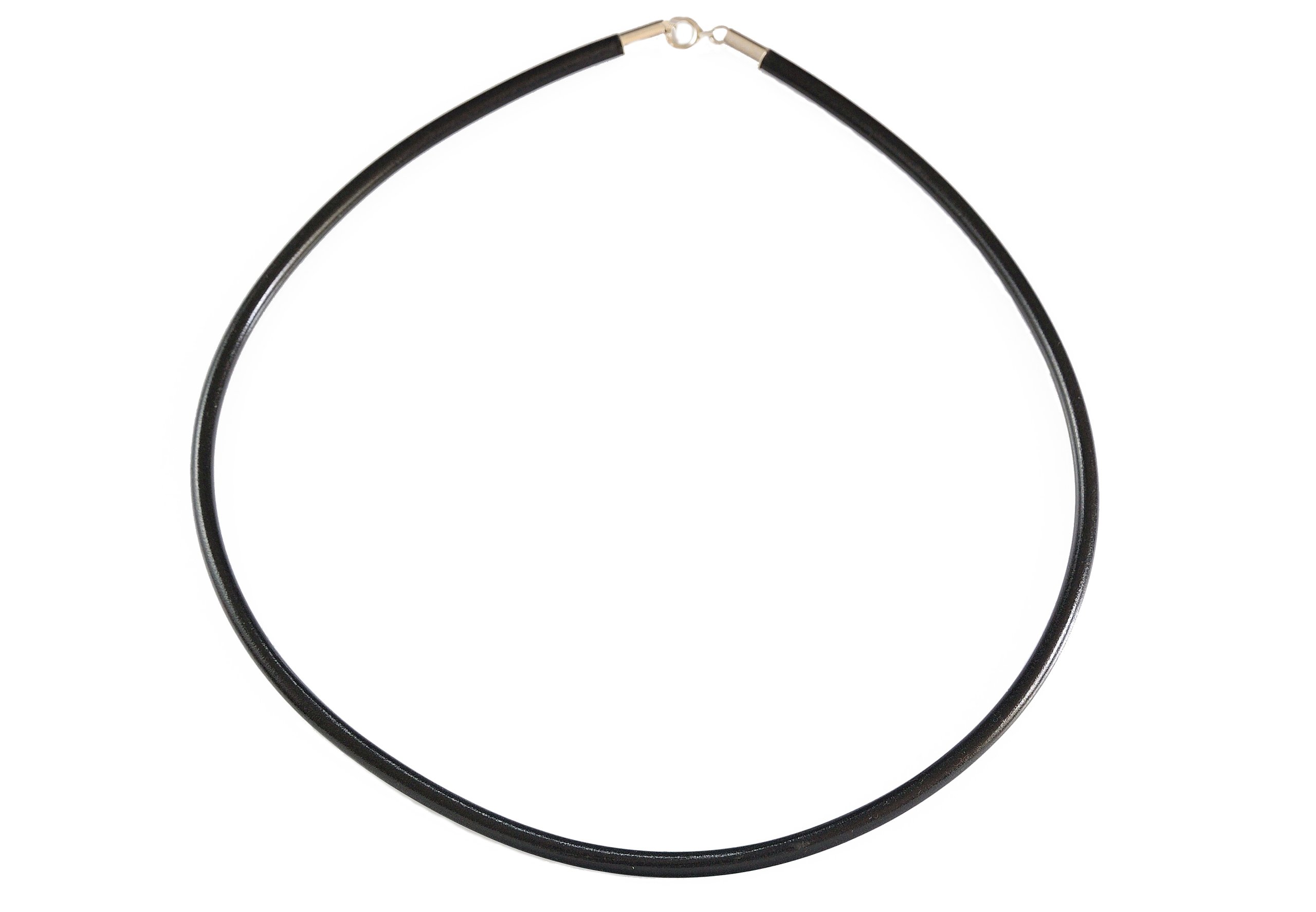

Versil - naszyjnik rzemyk kauczuk 70 cm Srebro 925