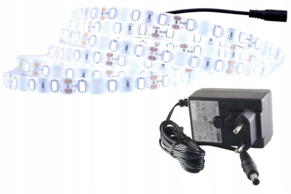 

Zestaw taśma Led 300 Smd IP65 5630 Naturalna 1.5m