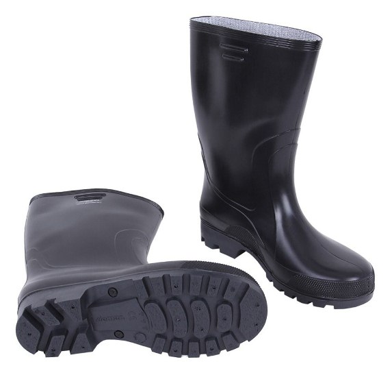 Kalosze Grand Czarne w mokre deszczowe dni Gumiaki Rozmiar 43