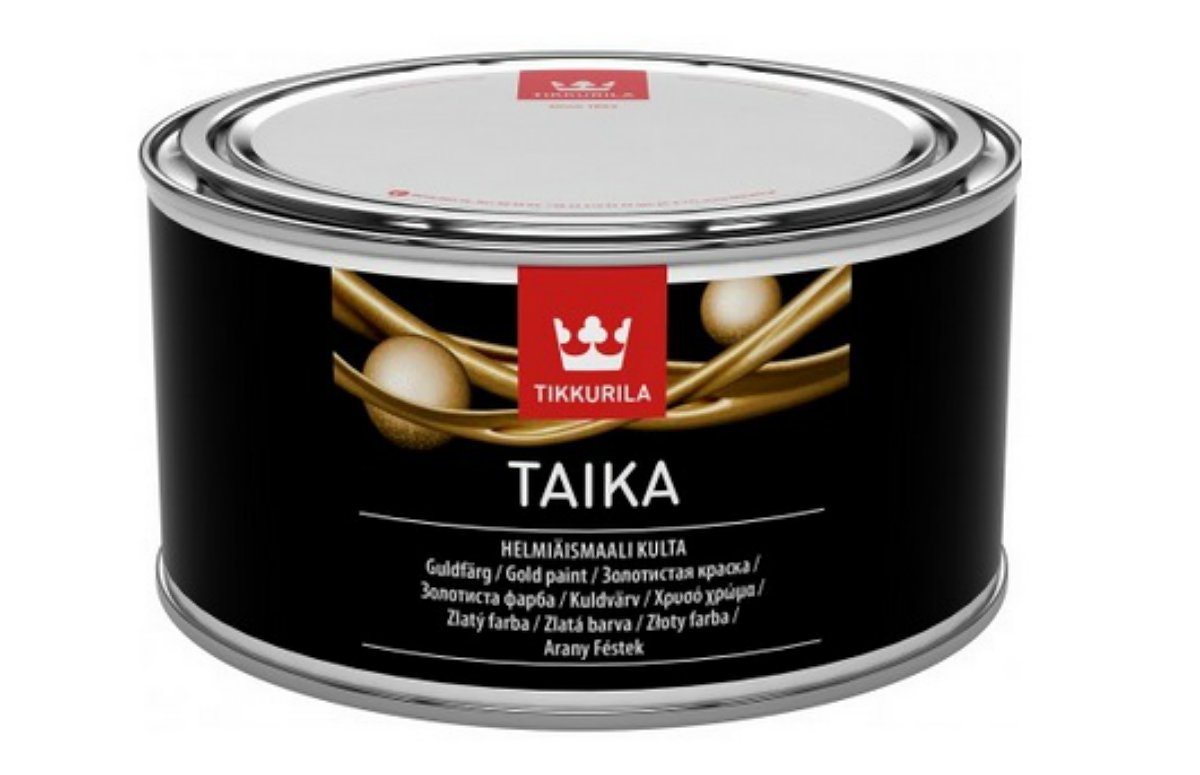 Tikkurila Taika Pearl Paint Gold 0,225L Dekoracyjna Farba Złota,perłowa