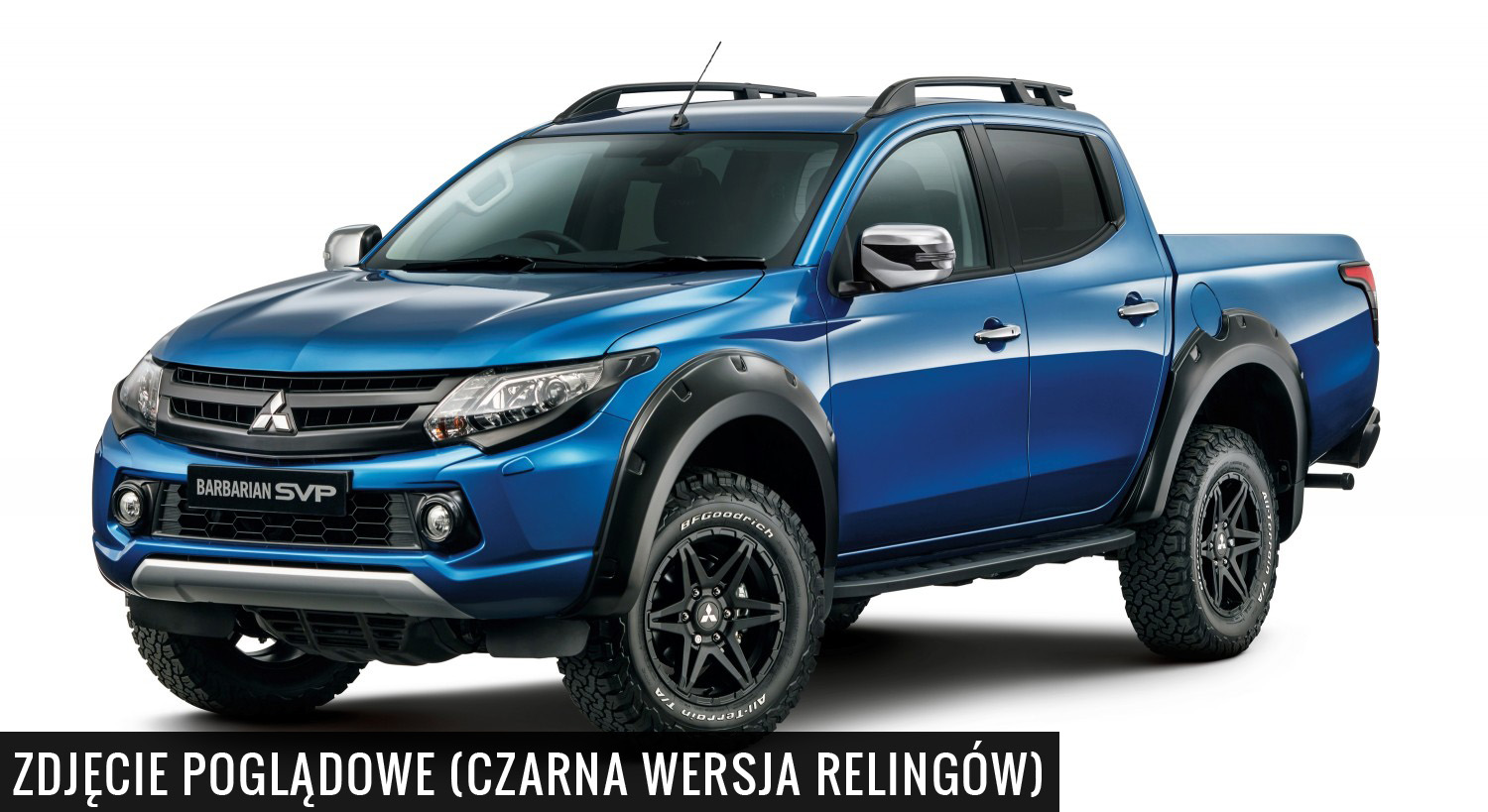 Relingi dachowe Fiat Fullback Mitsubishi L200 16 Producent czesci Omtec