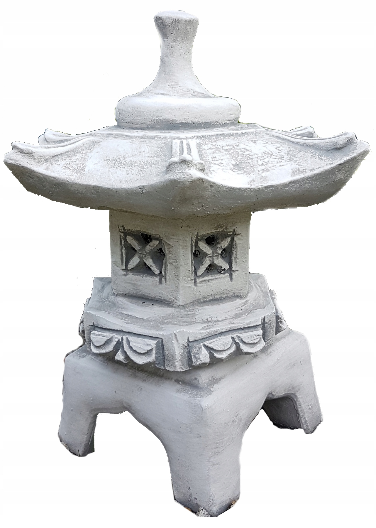 Figury figurki ogrodowe betonowe lampa pagoda