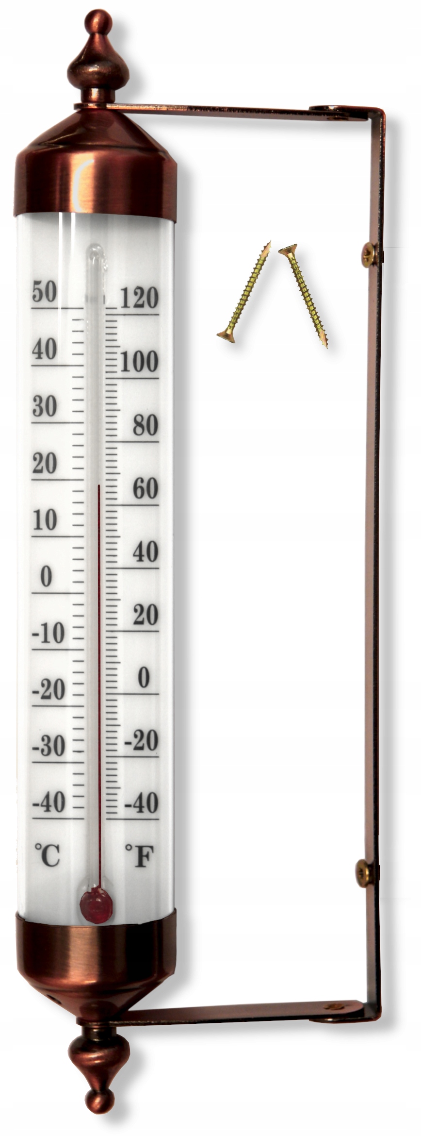 

Termometr Zewnętrzny Za Okno Retro Duży 26,5 CM