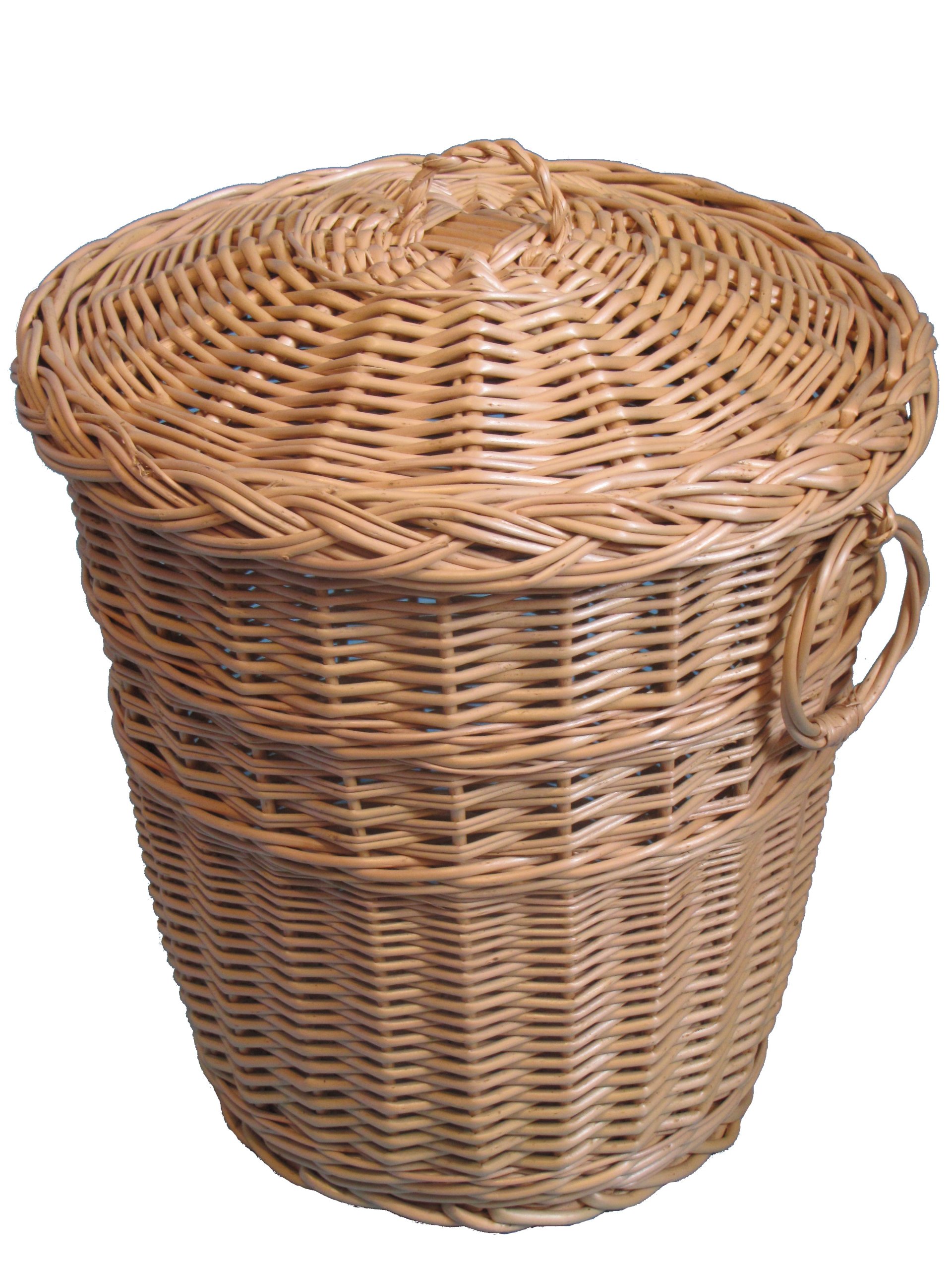 Proutěný odpadkový koš Popelnice Fi 31 cm Eko