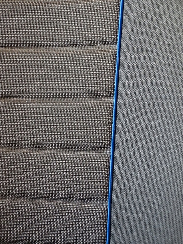 Pokrowce dedykowane FIAT DUCATO 2006-2014 2+1 Materiał materiał tapicerski żakard