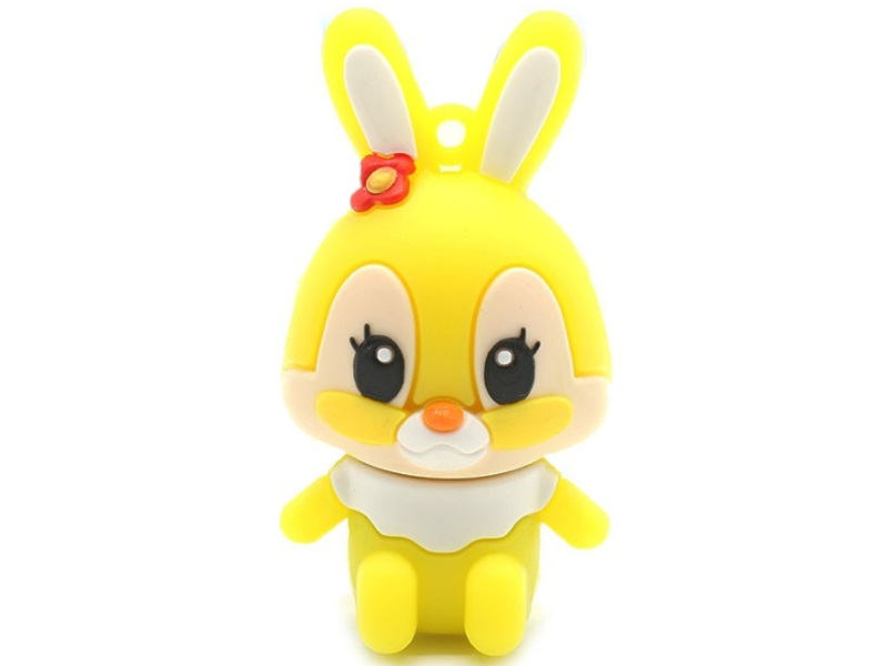 

Pendrive 8 Gb 3.0 Usb Żółty Króliczek Królik Bunny