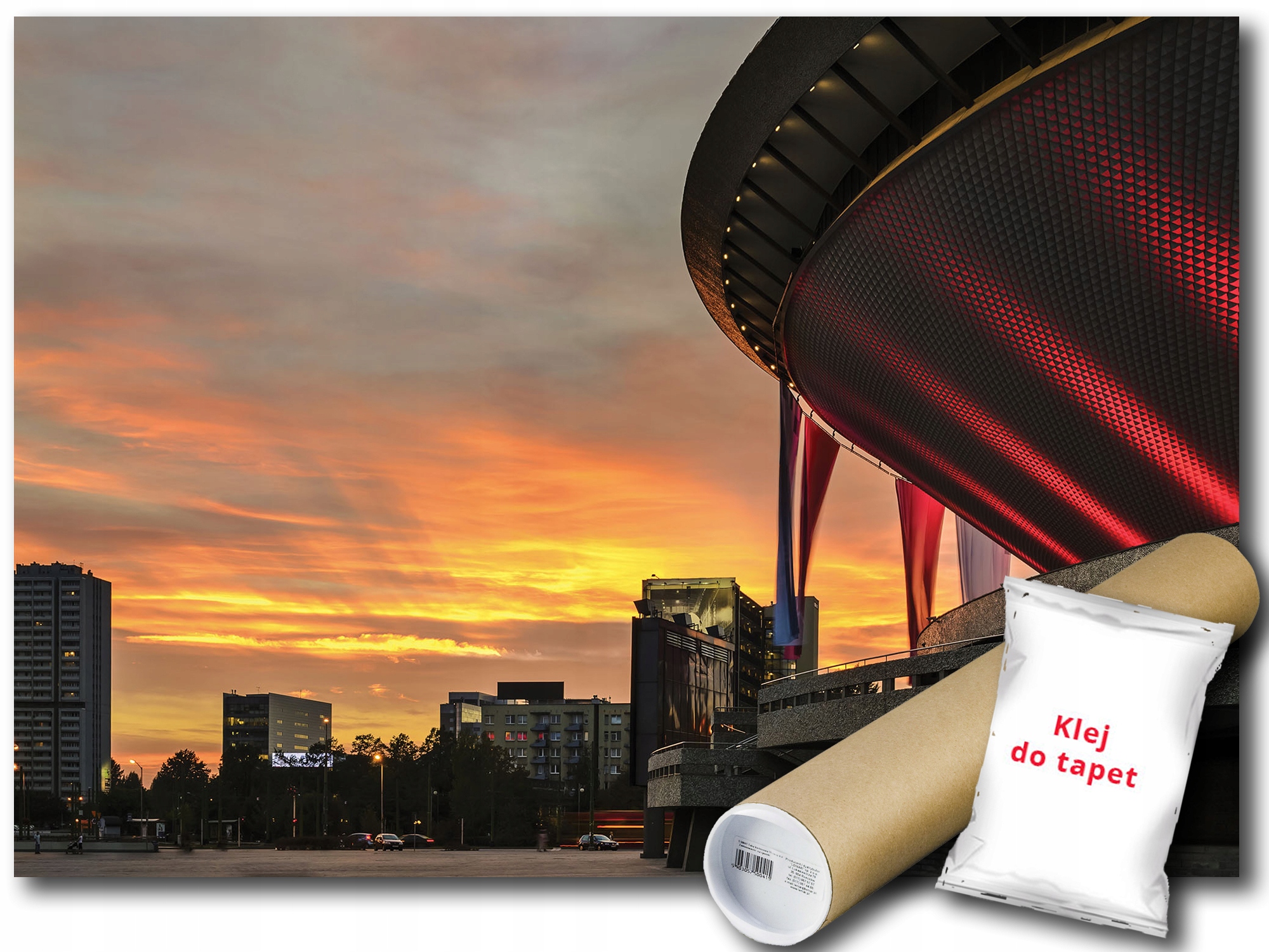 Fototapeta Flizelina Katowice Spodek 416x290