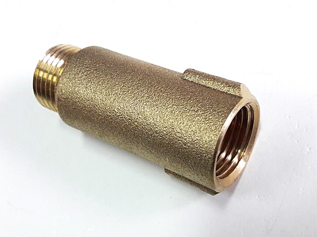 

Przedłużka mosiężna wzmocniona mocna 1/2 50mm 756