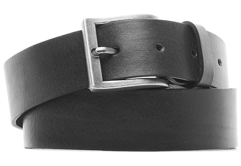 

Męski pasek skórzany Reserved do spodni czarny L