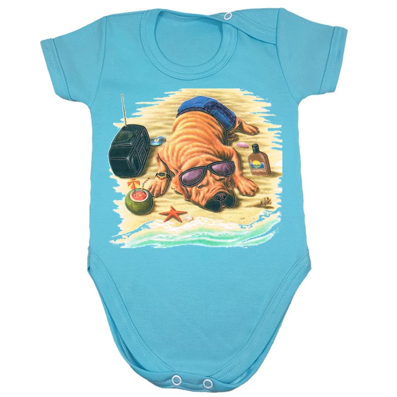 Body krótki RĘKAW Nadruk 100% bawełna POLSKIE 116