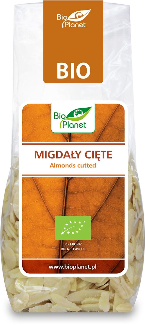 Levně 3X Bio Planet Madlové plátky (mandle plátky) Bio 100 g