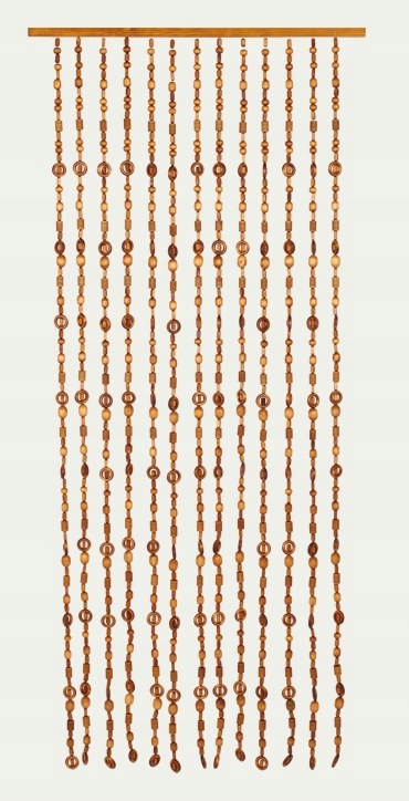 ZASŁONA KOTARA KORALIKI DREWNIANE DO DRZWI Marka Inna