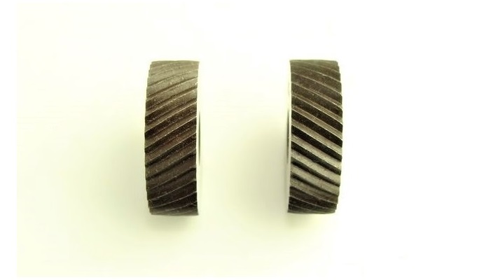 

Radełko skośne moletka 1,0mm 28x8x8 2szt kpl