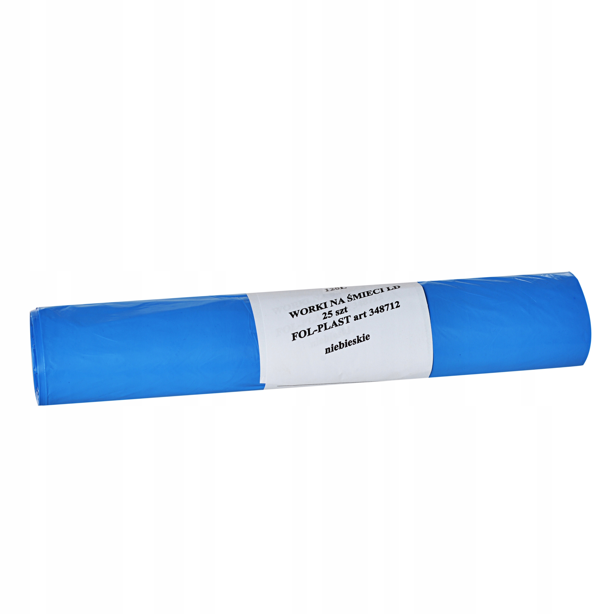 

Worki Na Śmieci Ldpe 120l. /25 szt/ Niebieskie