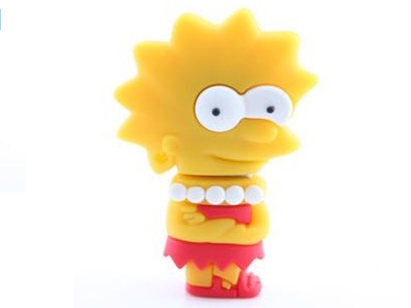 

Pendrive 8 Gb 3.0 Usb The Simpsons Lisa Animacja