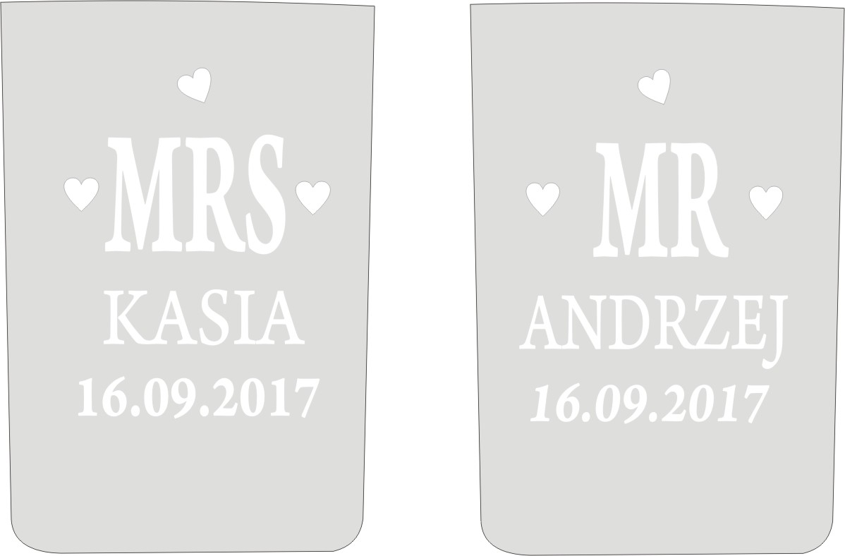 Kieliszki grawer wódka 30ml ślub Szybko 48h Kod producenta s1