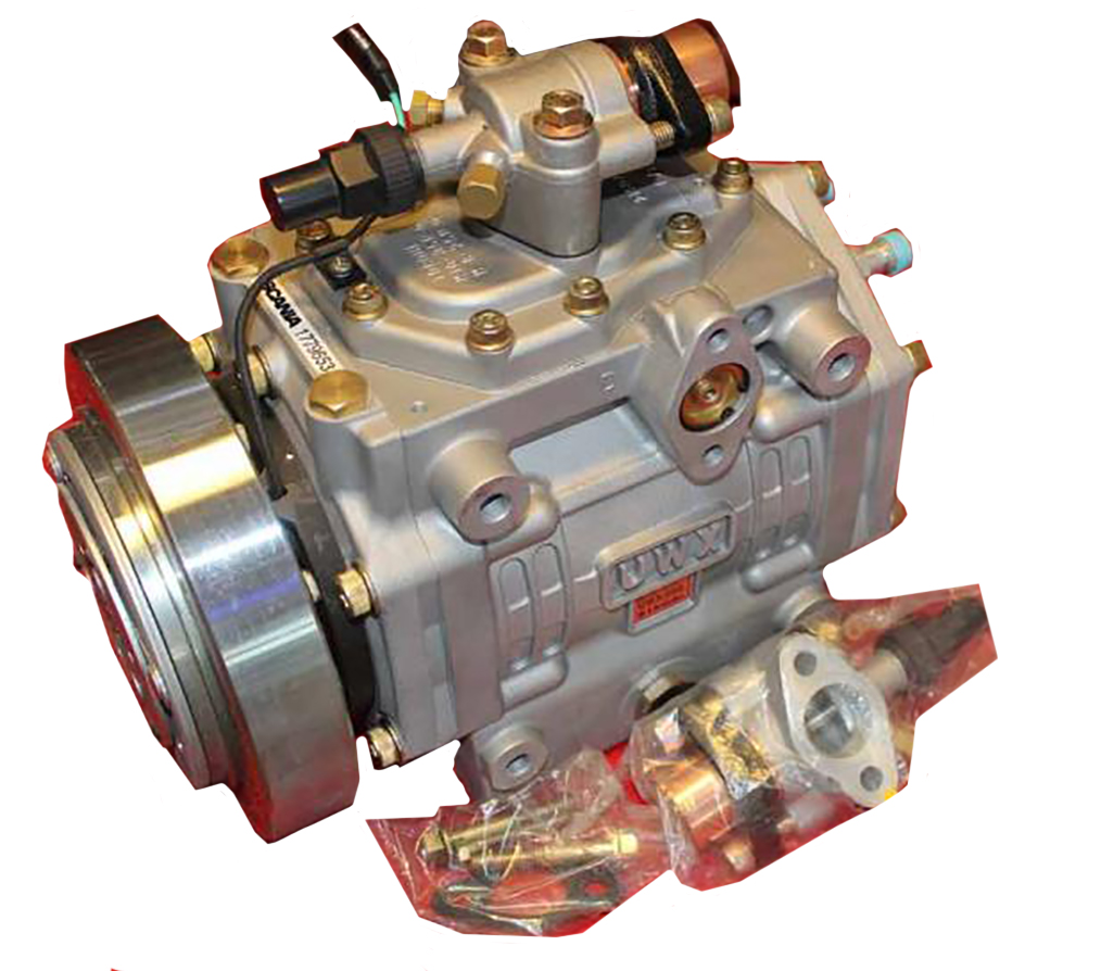 KOMPRESOR KLIMATYZACJI UNICLA UWX550 SCANIA 24V