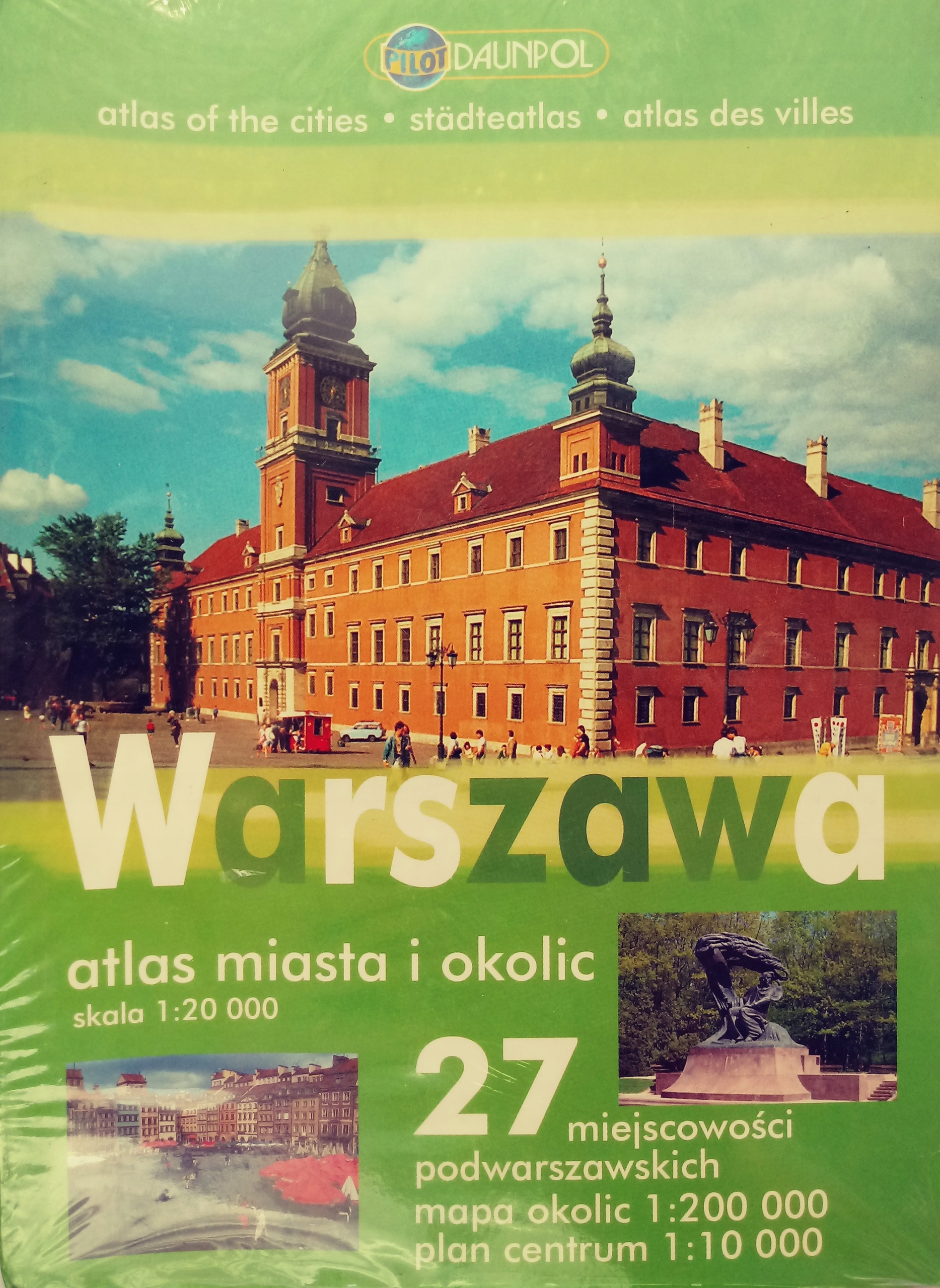 Warszawa Atlas Miasta I Okolic Praca Zbiorowa Por Wnaj