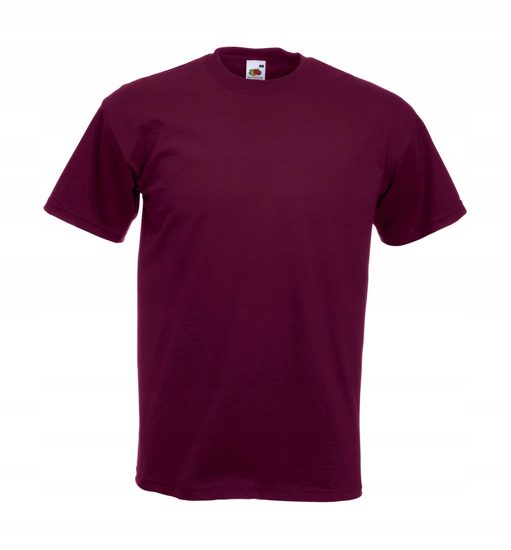 

Fruit Najgrubszy T-shirt koszulka burgundy S