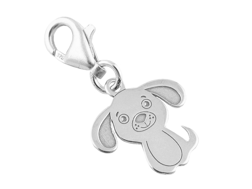 

Srebrny Charms, Zawieszka Pies Piesek