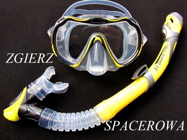 Zestaw ABC maska JAVA fajka ELBA płetwy INOX 36/37 Płeć produkt uniseks