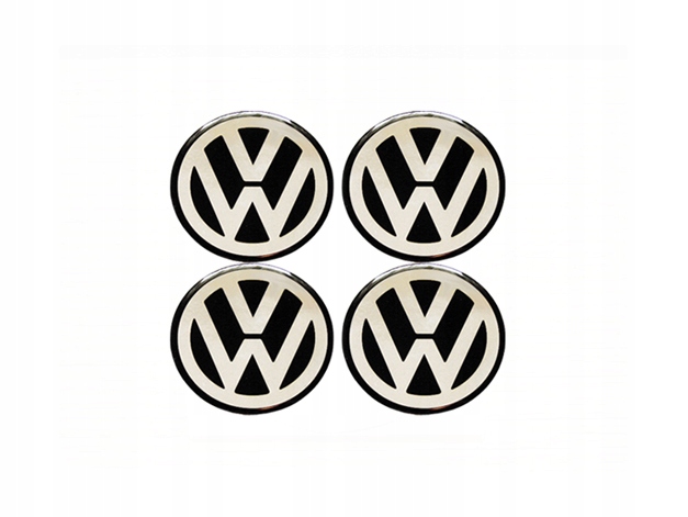 

Vw 55mm Emblematy Naklejki Na Kolpaki Alu Felgi