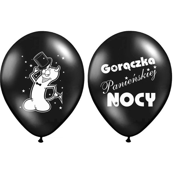 

Balon na Wieczór Panieński - Czarny Gorączka Nocy