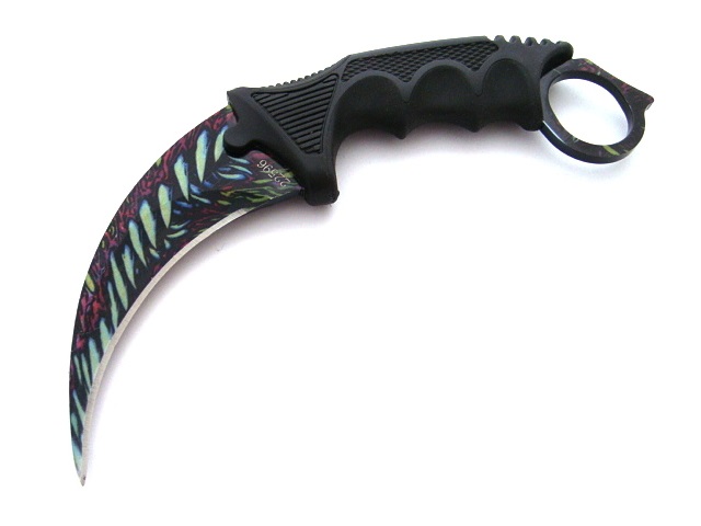 КАРАМБИТНЫЙ НОЖ CS: GO Fade Rainbow Counter Strike