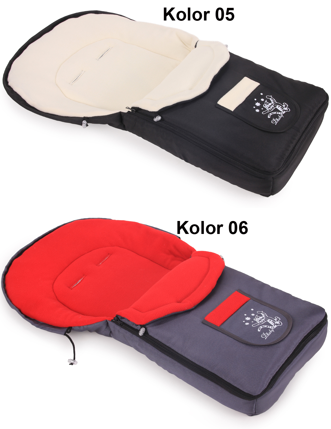 4W1 PODWÓJNIE OCIEPLONY ŚPIWOREK POLAROWY 95cm Waga (z opakowaniem) 1 kg