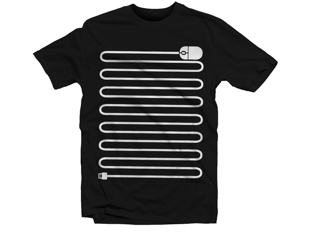 

Koszulka T-shirt Myszka Komputer Informatyk R. XXL