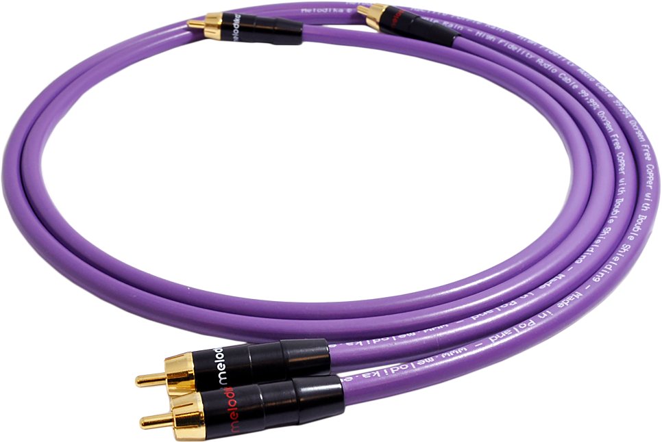 

Kabel Cinch 2 Rca - 2 Rca Melodika MD2R150 15m