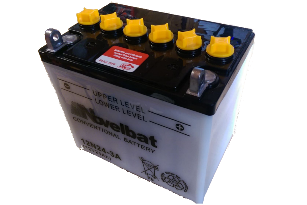 

Akumulator Novelbat 12N24-3A 12V 24Ah. Nowy