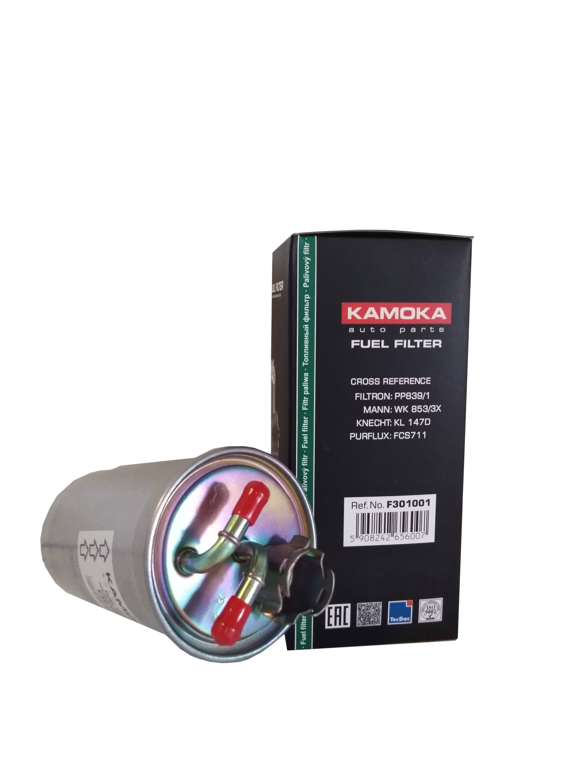 

Filtr Paliwa Kamoka Golf IV A3 Leon 1,9TDI