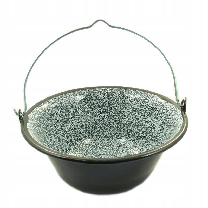 Kotlík na guláš 10L smaltovaný na pozemek terasa dárek pod stan