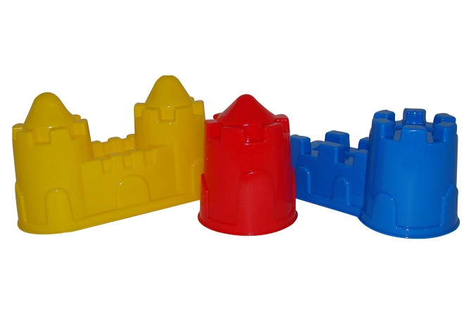 WADER FOREMKI DO PIASKU ZAMEK 3 ELEMENTY Rodzaj zestaw