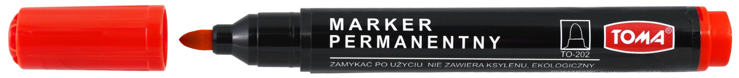

Marker Permanentny Końcówka Okrągła Czerwony TO202
