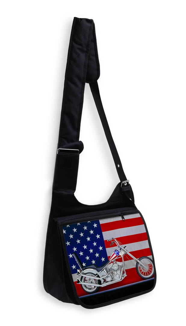 TORBA KLAPKA DUZA A4 MOTOR 3 USA MŁODZIEŻOWA Marka inna